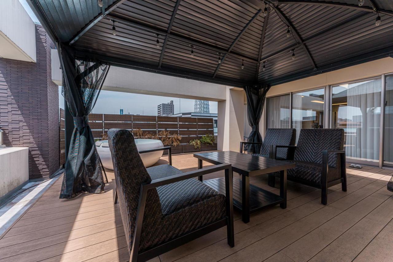 Oshiage Sky View Terrace Penthouse Apartment Токио Екстериор снимка