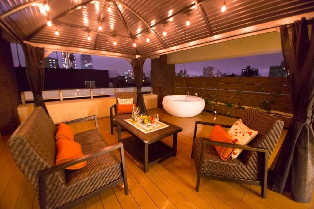 Oshiage Sky View Terrace Penthouse Apartment Токио Екстериор снимка